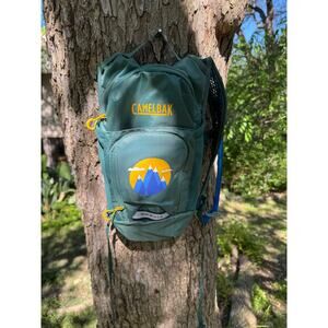 CamelBak Mini M.U.L.E 50 oz Hydration Pack Green Mountains